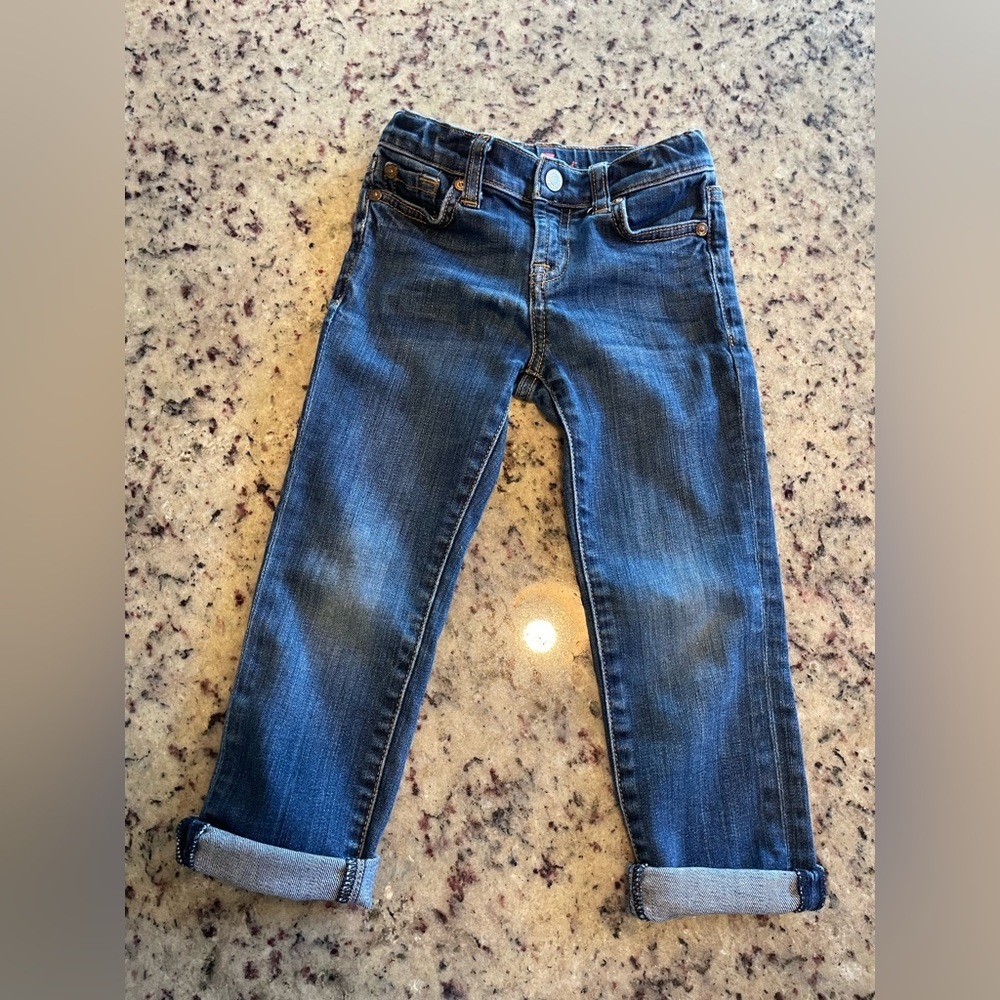 7 For All Mankind Roxanne Blue Denim